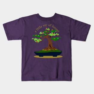 Celebrating Spring with Little Ray of Bonsai Kids T-Shirt